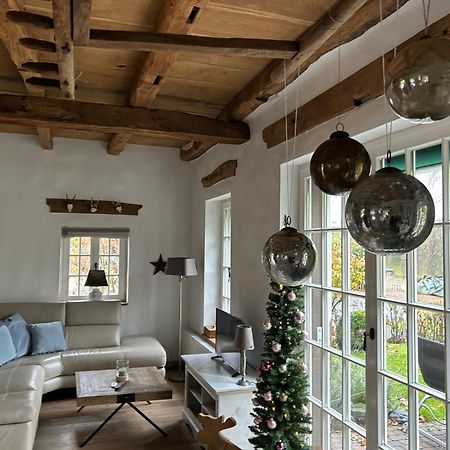 Gemuetliches Fachwerkhaus Am See Mit Kamin Warendorf Esterno foto