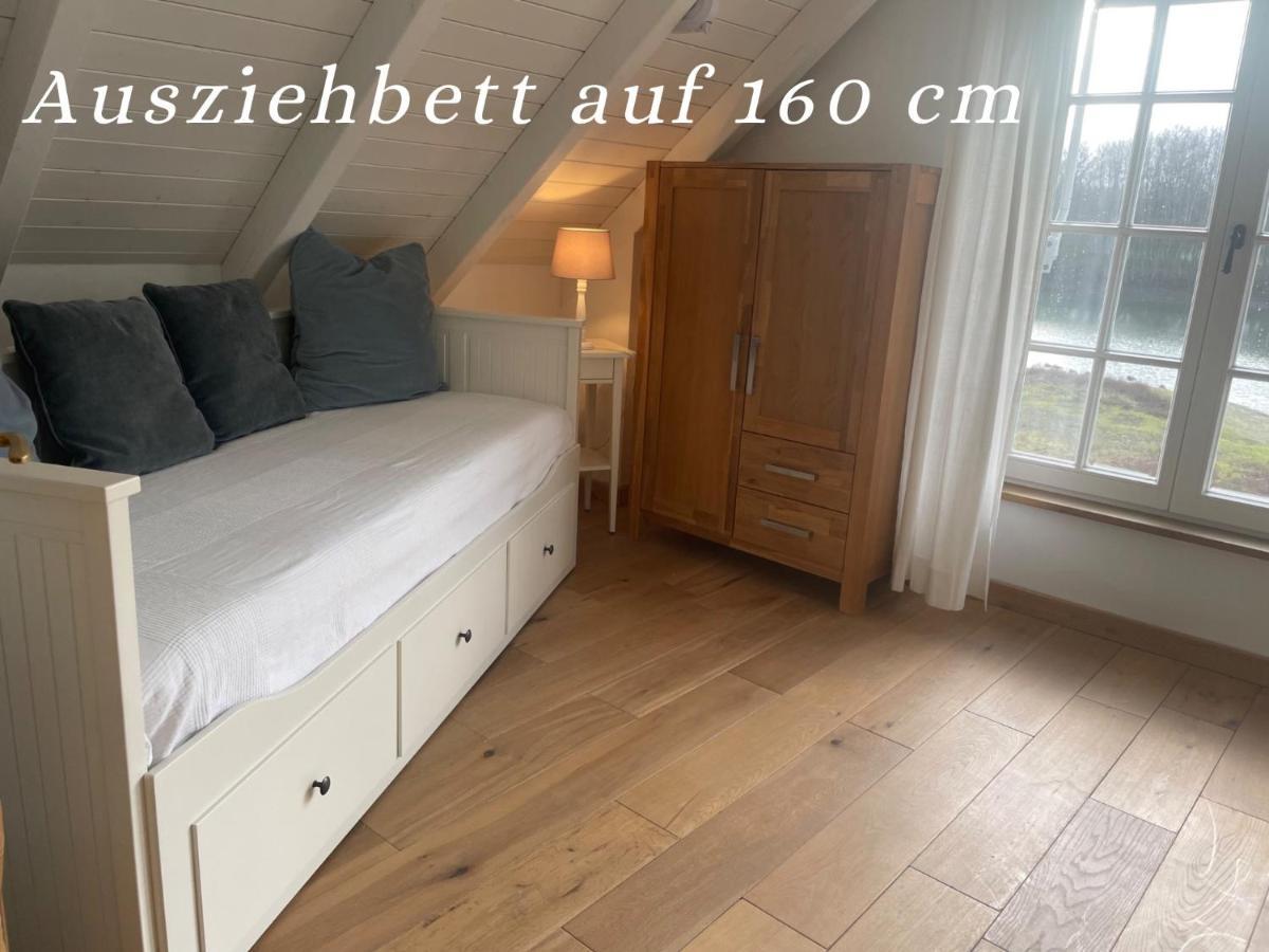Gemuetliches Fachwerkhaus Am See Mit Kamin Warendorf Esterno foto